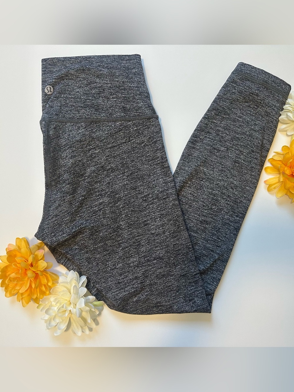 lululemon athletica Wunder Under 25” Dark Gray Heather High-Rise Leggings